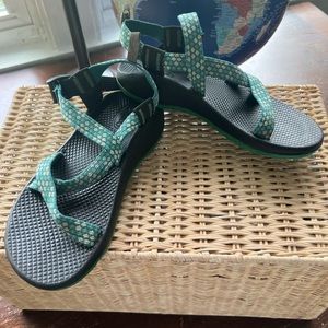 CHACO Z/1 Ecotread Sandals - Aqua